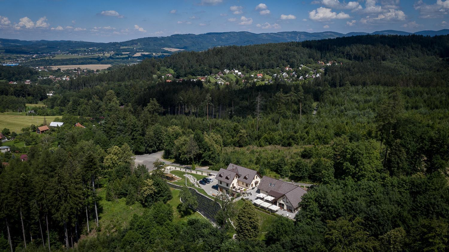 Penzion Na Kraji Lesa Valasske Mezirici Exterior foto