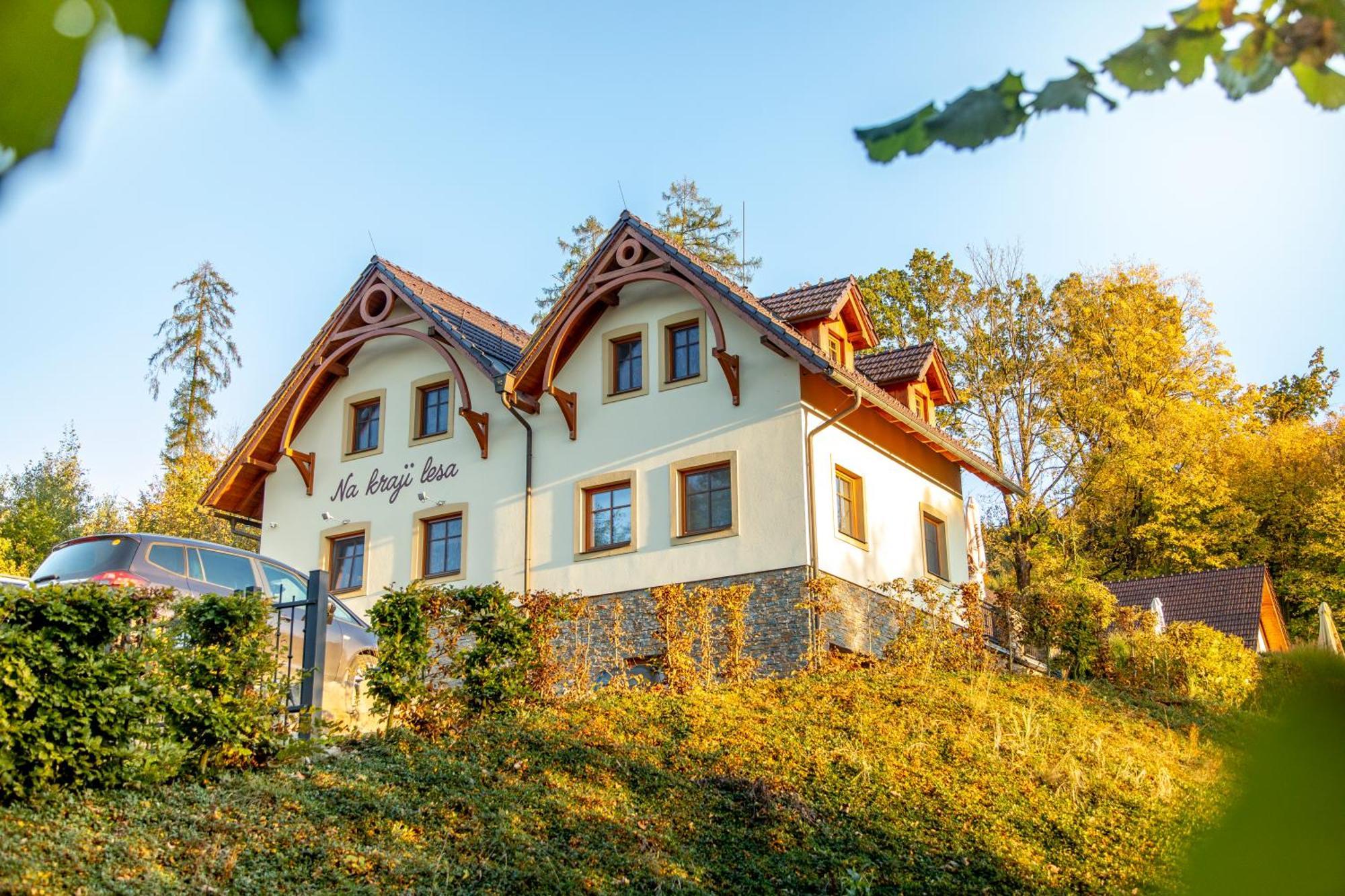 Penzion Na Kraji Lesa Valasske Mezirici Exterior foto