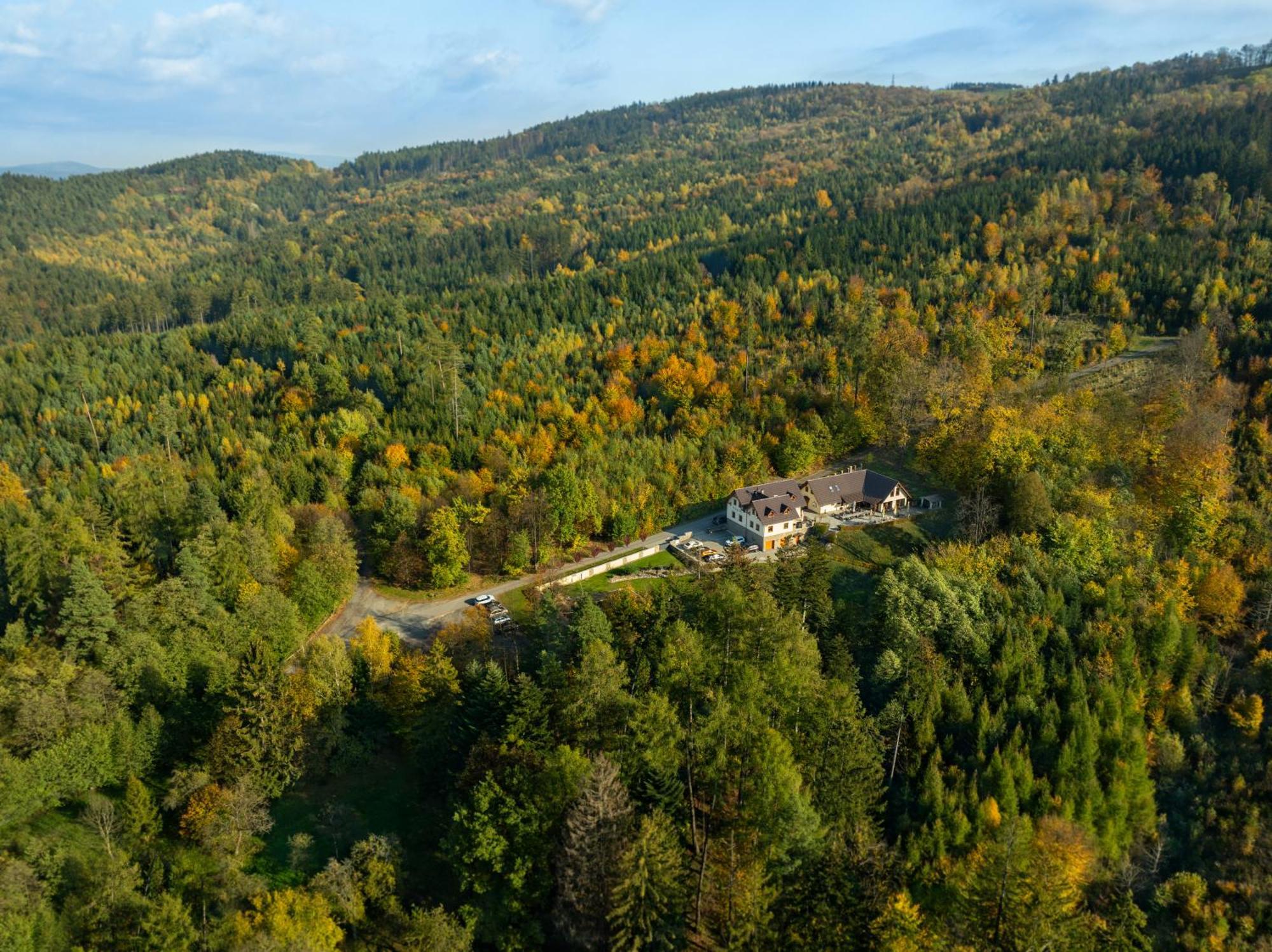 Penzion Na Kraji Lesa Valasske Mezirici Exterior foto