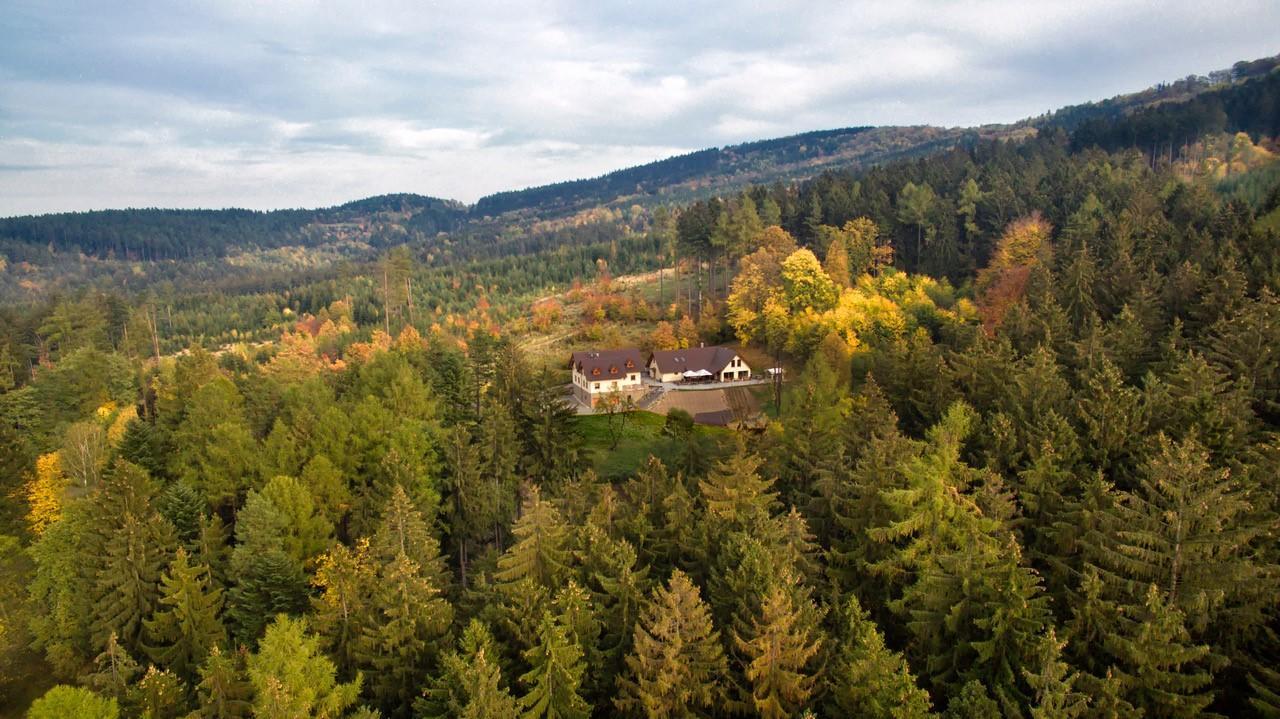 Penzion Na Kraji Lesa Valasske Mezirici Exterior foto